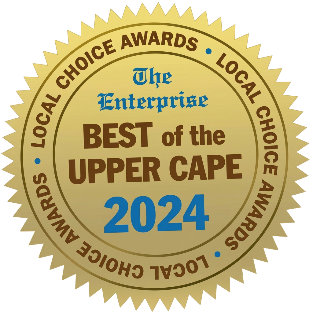 Best of the Upper Cape 2024 award seal